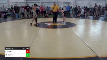 102-S Mats 1-5 3:00pm lbs Round Of 32 - Luciano Luna, MI vs Max Prahl, OH