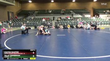 126 lbs Round 3 (4 Team) - Colton Shaffer, Moyer Ultimate Wrestling Club vs Talas Zimmerman, Waverly