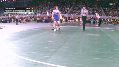 D1-113 lbs Cons. Round 2 - Rasoul Charafeddine, Dearborn Fordson vs Jay Wilson, Clarkston