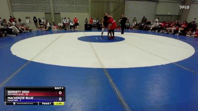 145 lbs Round 2 (6 Team) - Serinity High, Oklahoma Blue vs Mackenzie Blue, Texas Red