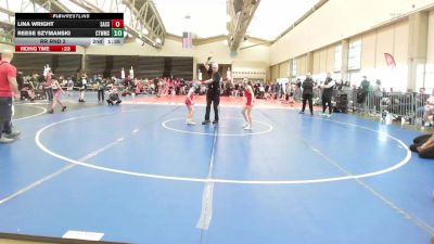 60 lbs Rr Rnd 2 - Payton Porrino, Sassie Lassies FIWC vs Maeve Fernald, CT Whale Orca