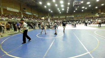 95 lbs Quarterfinal - Jorrdan Salazar, Duran Elite vs Caden Darrah, Pueblo West Storm