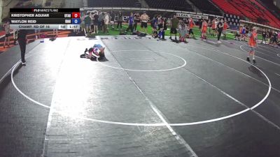 55 lbs Champ. Rd Of 16 - Kristopher Aguiar, Utah vs Waylon Reid, Idaho