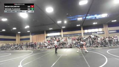 150 lbs Round Of 16 - Micah Kollmeyer, Scripps Ranch Wrestling vs Michael Flanagan, Reign WC