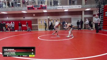 138 lbs Quarterfinal - Ace Ingram, Madison High School vs Logan Ward, Jackson High School