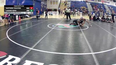 120 Gold 1st Place Match - Matthew Thaxton, Wakulla Hs vs Lazaro Soto, Southwest Miami