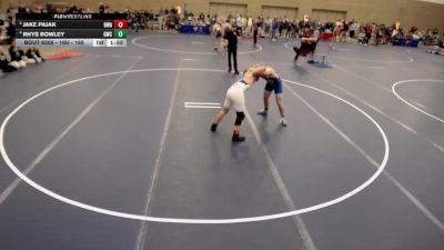 16U - 165 lbs Cons. Round 3 - Jake Pajak, Blaine Wrestling Association vs Rhys Rowley, Guerrilla Wrestling Club