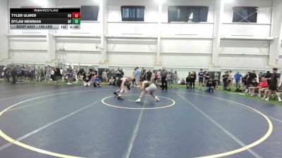 139 lbs 3rd Place - Tyler Ulmer, OH vs Dylan Newman, NY