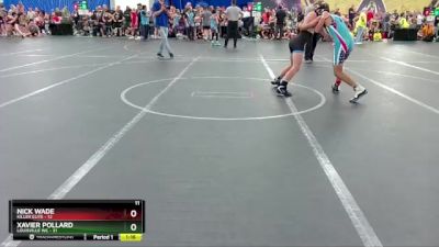 110 lbs Round 1 (8 Team) - Xavier Pollard, Louisville WC vs Nick Wade, Killer Elite