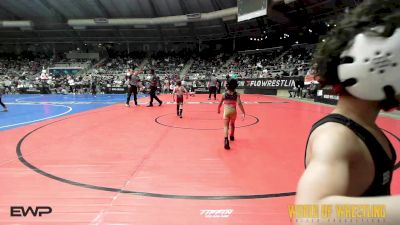 46 lbs Consi Of 8 #2 - King Vicente, NM Beast vs Crate Buchanan, Ace Wrestling Academy