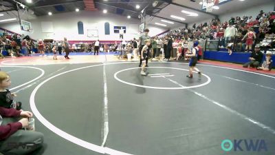 49 lbs Round Of 32 - Kai Burson, Victory Youth Wrestling vs Kolter Short, Blackwell Wrestling Club