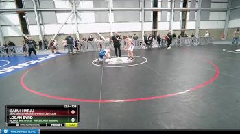 108 lbs Cons. Round 2 - Isaiah Harju, Anacortes Hawkeyes Wrestling Club vs Logan Byrd, Inland Northwest Wrestling Training Center