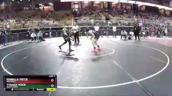 135 lbs Semifinal - Isabella Tietje, Matanzas vs Tydaisa Mack, North Miami