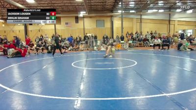 184 lbs Champ. Round 1 - Deklin Graham, Eastern Oregon University vs Jackson Lougen, North Idaho College
