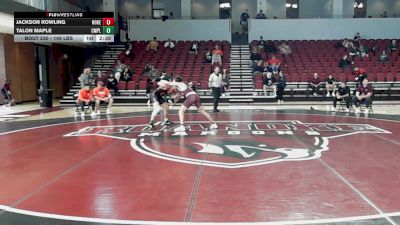 149 lbs Quarterfinal - Jackson Rowling, Noke Wrestling RTC vs Talon Maple, Campbell