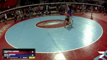 140 lbs Round 3 - Trexton Harned, Idaho vs Seth Henson, California