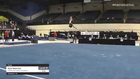 Kyle Walchuk - Floor, Infinity Gymnastics Academy - 2021 USA Gymnastics Development Program National Championships