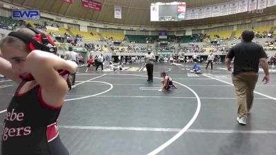 70 lbs Rr Rnd 3 - Ellie Freeman, Mountain Home Flyers Youth Wrestling Club vs Amaya Mitchell, Beebe Badgers Wrestling Club