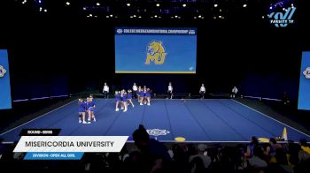 Misericordia University [2025 Open All Girl Semis] 2025 UCA & UDA College Cheerleading & Dance Team National Championship