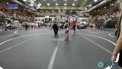 60 lbs Rr Rnd 2 - Rye Bowerman, Plainview Youth Wrestling Club vs Paula Tapia, OKC Saints Wrestling