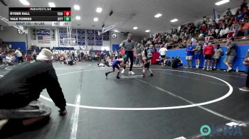 46 lbs Rr Rnd 2 - Ryder Hall, Tecumseh Youth Wrestling vs Vale Torres, Standfast