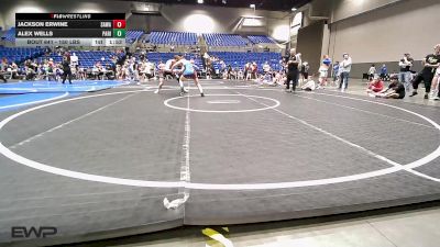 150 lbs Consolation - Jackson Erwine, SAWA vs Alex Wells, Paris Wrestling Club