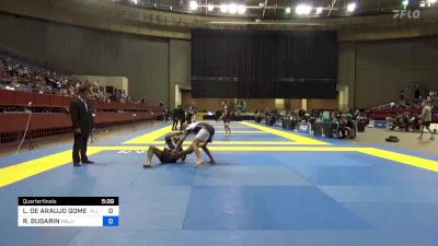 LUCAS DE ARAUJO GOMES vs RAMSES BUGARIN 2023 Pan IBJJF Jiu-Jitsu No-Gi Championship