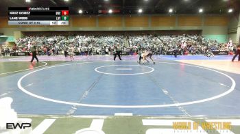 126 lbs Consi Of 8 #2 - Kruz Gomez, Buckaroo Wrestling Club vs Lane Webb, Live Oak High School