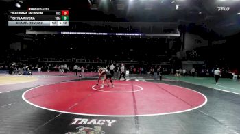 125 lbs Champ. Round 2 - Skyla Rivera, Tokay vs Nachara Jackson, Yuba City