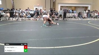 145 lbs Round Of 16 - Radha Harrington, Aliso Niguel HS vs Ava Hodges, Wrestling Asylum