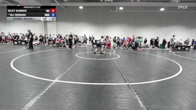 55 lbs Champ. Round 2 - Riley Sumner, Team Missouri Select vs Eli Herring, Bishop McCort High School Wrestling