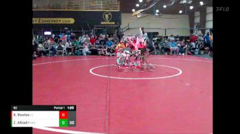138 lbs Round 1 (6 Team) - June Wagner-Gilbert, Indiana INFERNO GOLD vs Summer Gollaher, Missouri BattleGear White