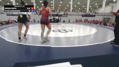 125 lbs Raenah Smith, Pennsylvania Blue vs Kylee Kurszewski, Wisconsin