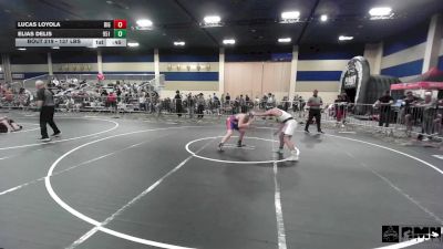 137 lbs Consolation - Lucas Loyola, Big Cat Wrestling vs Elias Delis, 951 Wc