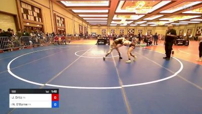 130 lbs Final - Julissa Ortiz, Pa vs Neve O'Byrne, Pa