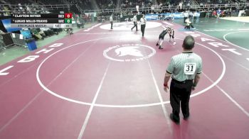 II-118 lbs 5th Place Match - Clayton Ritter, Oneonta vs Lukas Mills-Travis, Haverling