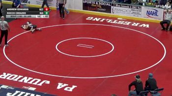 82 lbs Quarterfinal - Andrew Edwards, West Branch vs Rocco Creazzo, Nazareth