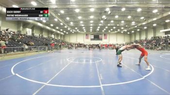 157 lbs Cons. Round 3 - Zach Gerby, RIT vs Payne Weinhauer, Oswego State