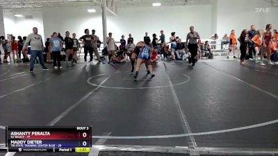 120 lbs Round 2 (4 Team) - Ashanty Peralta, NJ Select vs Maddy Dieter, Tri State Training Center Blue