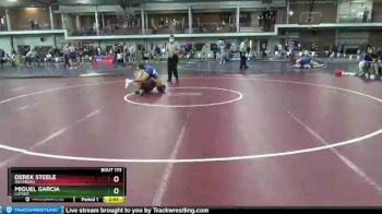 125 lbs Semifinal - Derek Steele, Augsburg vs Miguel Garcia, Luther