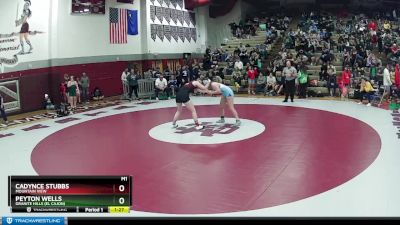 Round 3 - Cadynce Stubbs, Mountain View vs Peyton Wells, Granite Hills (El Cajon)