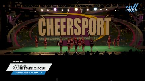 Maine Stars - Maine Stars Circus [2024 L4 Junior - D2 - Small - B Day 1] 2024 CHEERSPORT National All Star Cheerleading Championship
