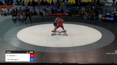 215 lbs Semis - Angelo Posada, CA vs Michael Calcagno, IL