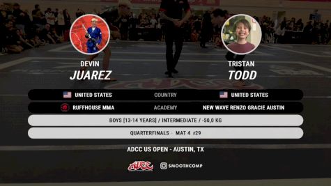 Devin Juarez vs Tristan Todd 2024 ADCC Austin Open