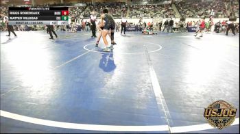 126 lbs Consi Of 32 #2 - Riggs Robedeaux, Morrison Takedown Club vs Matteo Villegas, Kansas Young Guns