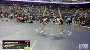 3A 138 lbs Cons. Round 2 - Kavan Wilson, Smoky Mountain vs Garrett Carpenter, North Gaston