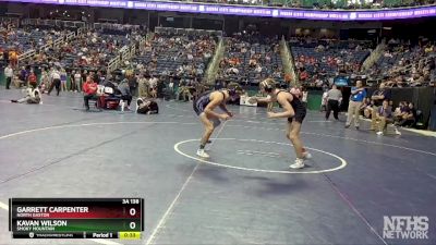 3A 138 lbs Cons. Round 2 - Kavan Wilson, Smoky Mountain vs Garrett Carpenter, North Gaston