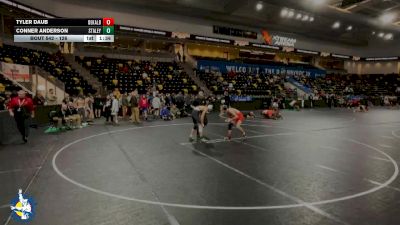 126 lbs Cons. Round 2 - Tyler Daub, DeKalb vs Conner Anderson, Staley