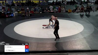 106 lbs Cons 64 #2 - Rocco White, ID vs Kyle Menuez, CO