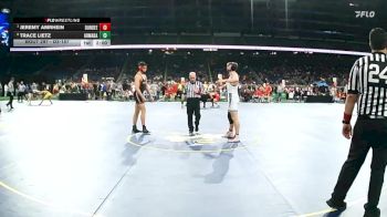 D3-157 lbs Semifinal - Jeremy Amrhein, Dundee vs Trace Lietz, Armada